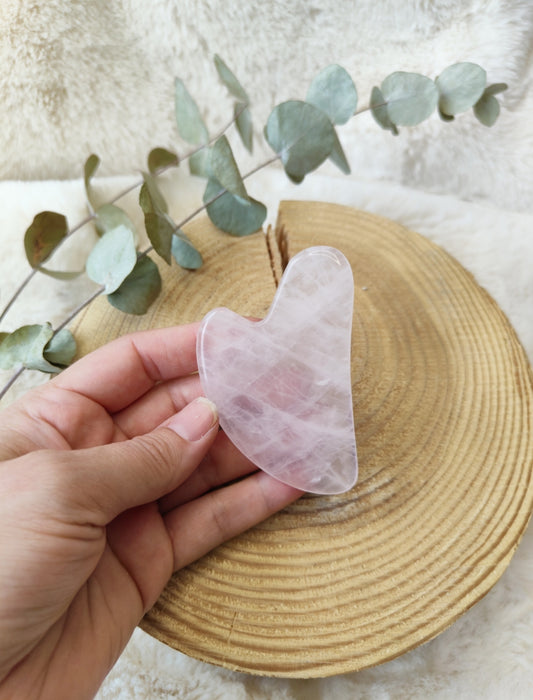 Quartz rose - Gua Sha