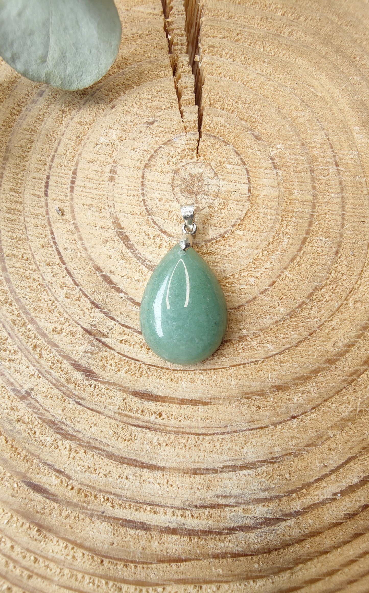 Aventurine verte - Pendentif - Goutte